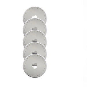 Rollschneider 4,5 cm mit Rundklinge – Schneidewerkzeug für Stoff, Leder und Papier